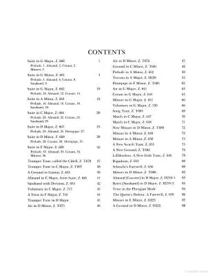 Keyboard Works - Purcell - Piano - Book