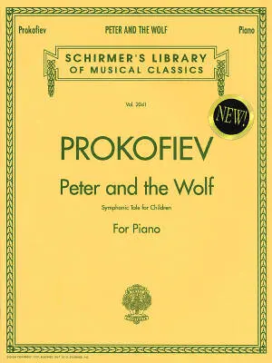 G. Schirmer Inc. - Peter and the Wolf - Prokofiev - Piano - Book