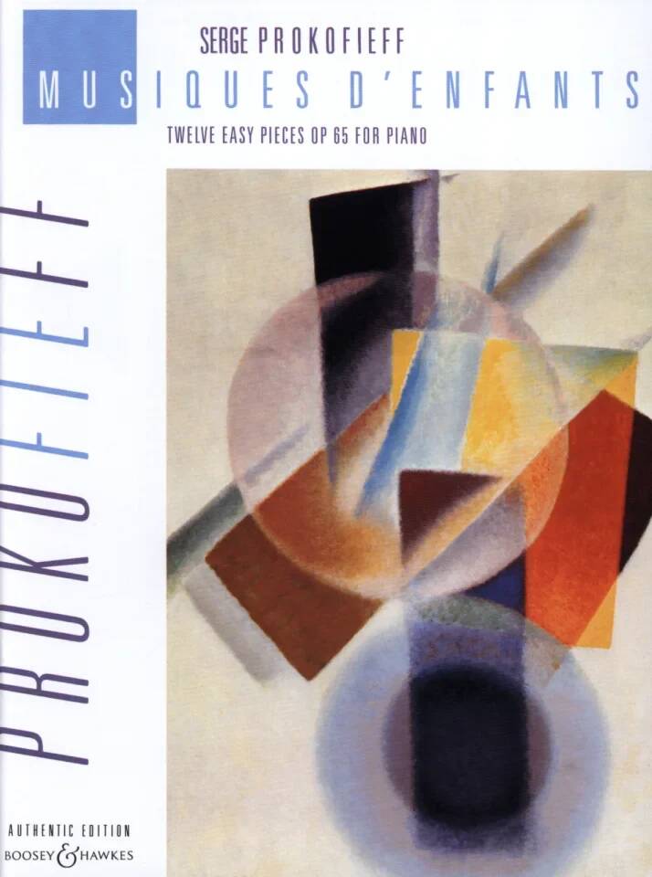 Musiques d\'Enfants, Op. 65 - Prokofieff - Piano - Book