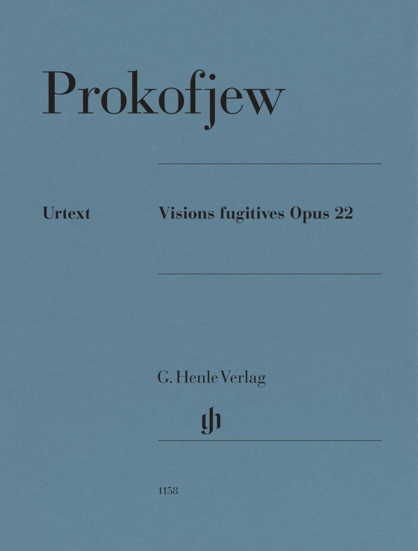 Visions Fugitives, Op. 22 - Prokoviev/Gertsch - Piano - Book