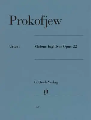 G. Henle Verlag - Visions Fugitives, Op. 22 - Prokoviev/Gertsch - Piano - Book