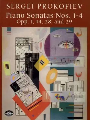 Dover Publications - Piano Sonatas Nos. 1-4 - Prokofiev - Piano - Book