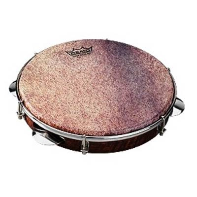 Remo - Skyndeep Key-Tuned Pandeiro Samba Choro - 10 x 1.75 Inch