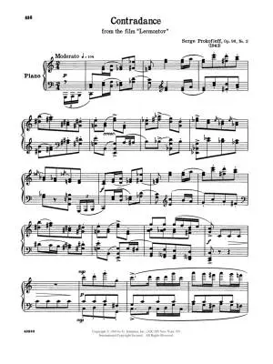 Selected Works - Prokofiev/Balogh - Piano - Book