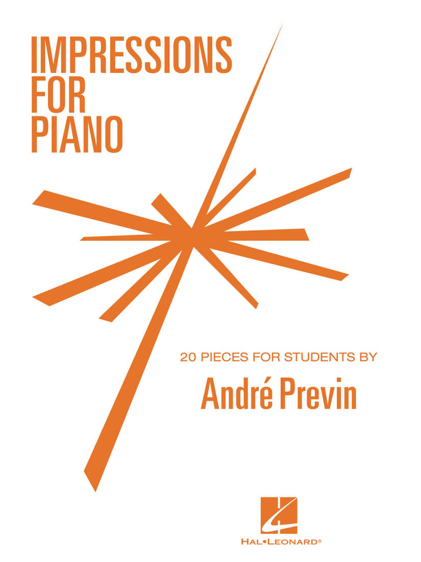 Impressions for Piano: 20 Pieces for Students - Previn - Book