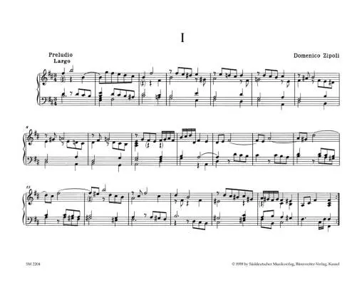 Harpsichord Works - Zipoli - Harpsichord - Book