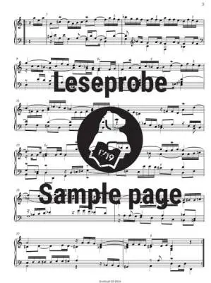 Six Suites for Harpsichord - Muffat/Wilson - Book