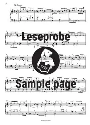 Six Suites for Harpsichord - Muffat/Wilson - Book