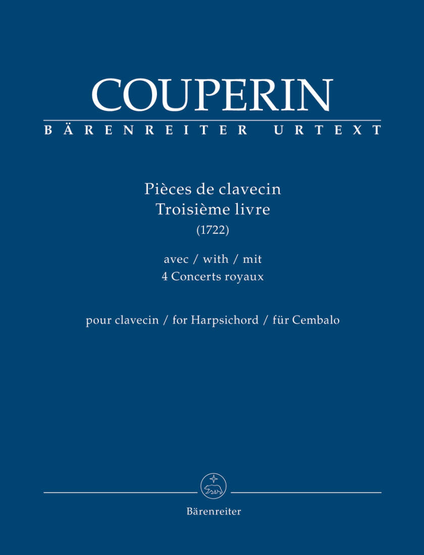 Pieces For Harpsichord, Book 3 - Couperin - Harpsichord