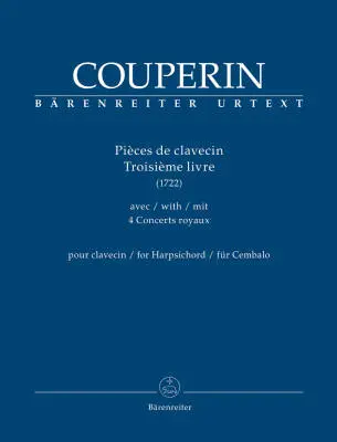 Baerenreiter Verlag - Pieces For Harpsichord, Book 3 - Couperin - Harpsichord