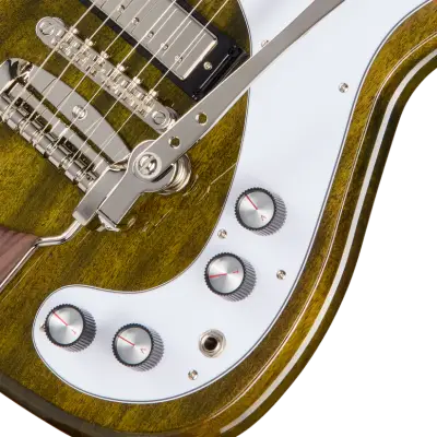 Crestwood Custom \'66 Electric Guitar with Gigbag - Antique Silver Fox