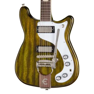 Crestwood Custom \'66 Electric Guitar with Gigbag - Antique Silver Fox