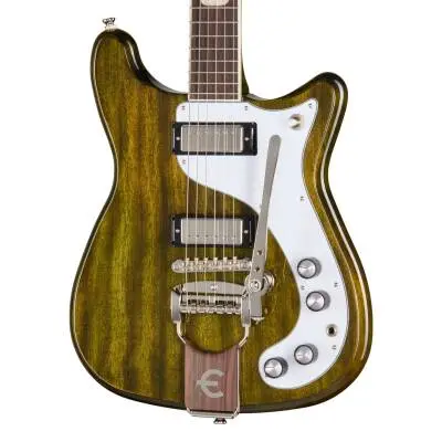 Crestwood Custom \'66 Electric Guitar with Gigbag - Antique Silver Fox