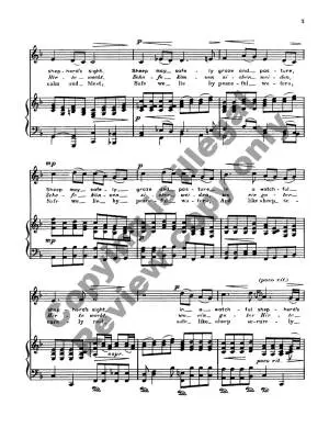 Sheep May Safely Graze - Bach/Kramer - Choral Octavo - SATB Accompanied