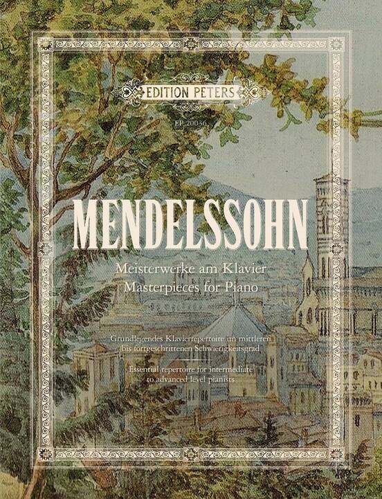 Mendelssohn: Masterpieces for Piano - Mendelssohn - Book - Piano