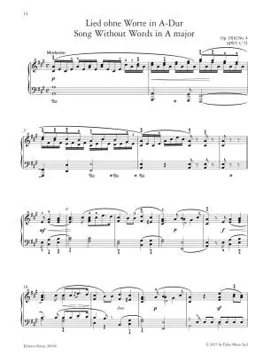 Mendelssohn: Masterpieces for Piano - Mendelssohn - Book - Piano