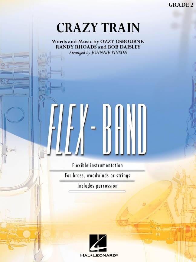 Crazy Train - Osbourne/Vinson - Concert Band (Flex-Band) - Gr. 2