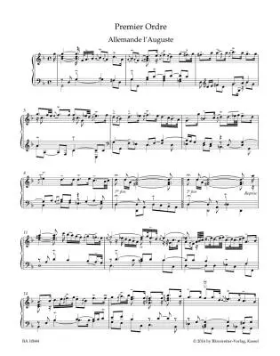 Pieces For Harpsichord, Book 1 - Couperin - Harpsichord