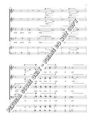 Earth Grown Old  - Rossetti/Langager - SATB divisi