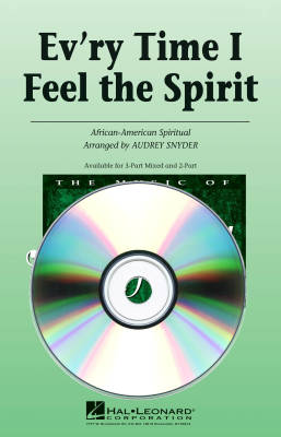Hal Leonard - Evry Time I Feel The Spirit - Spiritual/Snyder - VoiceTrax CD