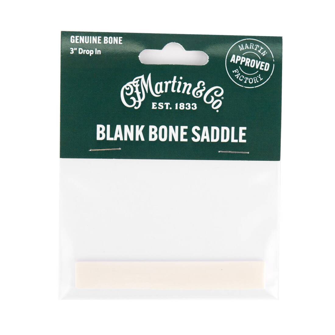 Blank Bone Saddle, 3 Inch
