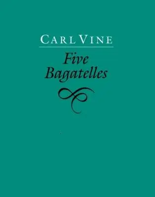 Faber Music - Five Bagatelles - Vine - Piano - Book