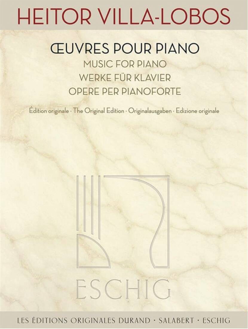 Music for Piano - Villa-Lobos - Book