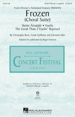 Hal Leonard - Frozen (Choral Suite) - Beck /Hals /Fjellheim /Emerson - SSAATTBB