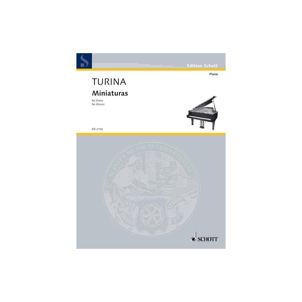 8 Miniatures - Turina - Piano - Book