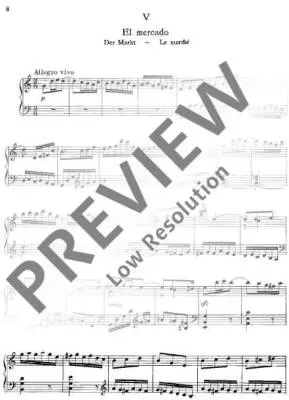 8 Miniatures - Turina - Piano - Book