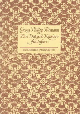 Baerenreiter Verlag - Three Dozen Piano Fantasies - Telemann - Piano - Book