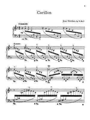 13 Pieces, Op. 76 - Sibelius - Piano - Book