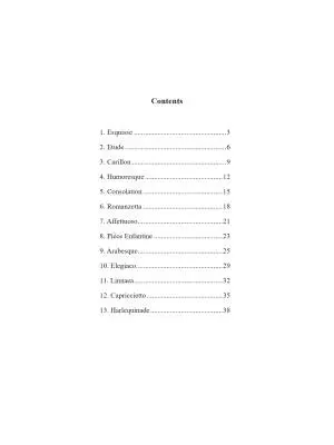 13 Pieces, Op. 76 - Sibelius - Piano - Book