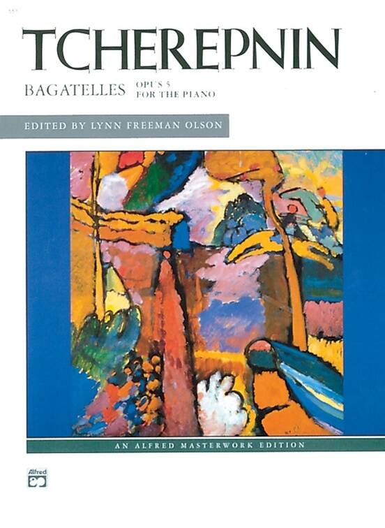 Bagatelles, Opus 5 - Tcherepnin/Olson - Piano - Book