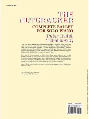 The Nutcracker: Complete Ballet - Tchaikovsky - Piano - Book