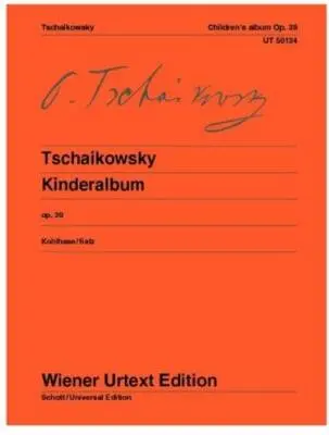 Wiener Urtext Edition - Childrens Album, Op. 39 - Tchaikovsky - Piano - Book