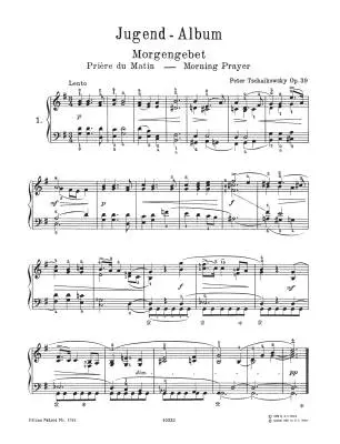Album for the Young, Op.39 - Tchaikovsky/Niemann - Piano - Book