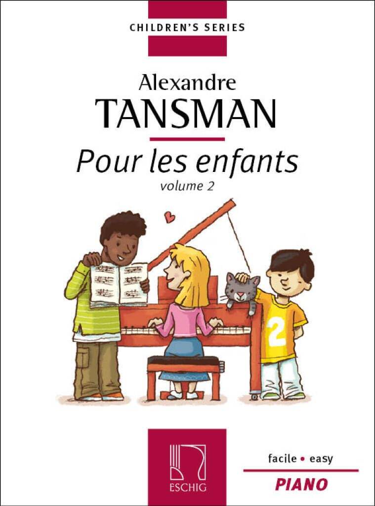 Pour les Enfants, Volume 2 - Tansman - Piano - Book