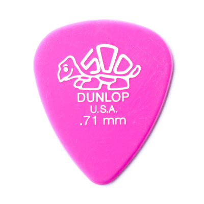 Dunlop - Delrin 500 Series Players Pack (72 Pack) - .71mm