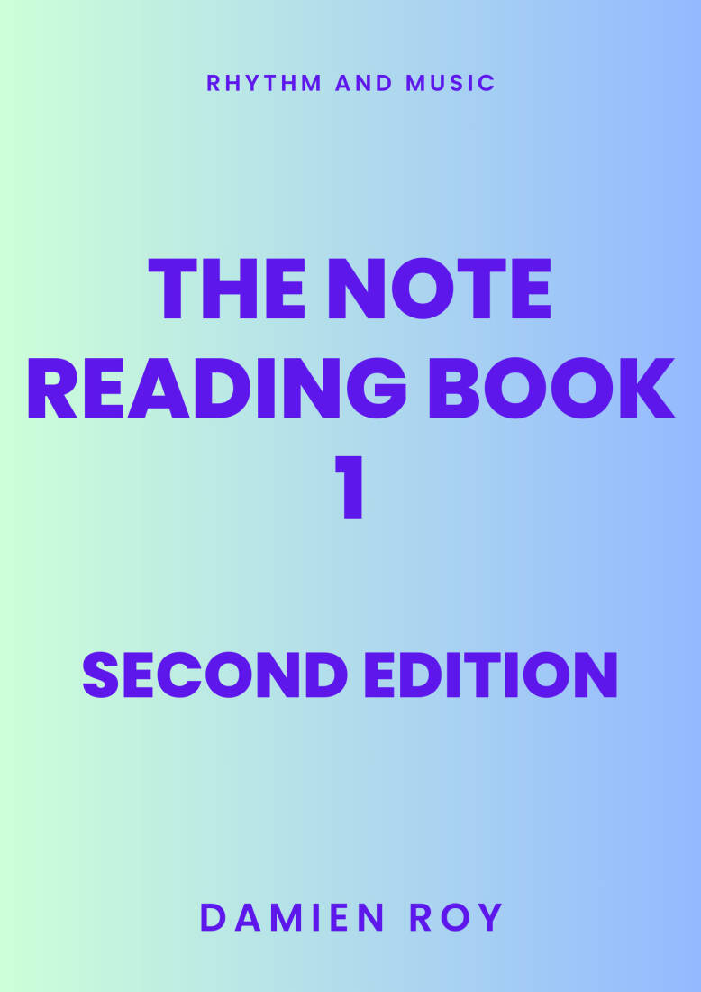 Note Reading Excercies Book, Volume 1 - Roy - Guitar - Book