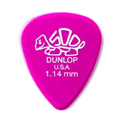 Dunlop - Delrin 500 Series Players Pack (72 Pack) - 1.14mm