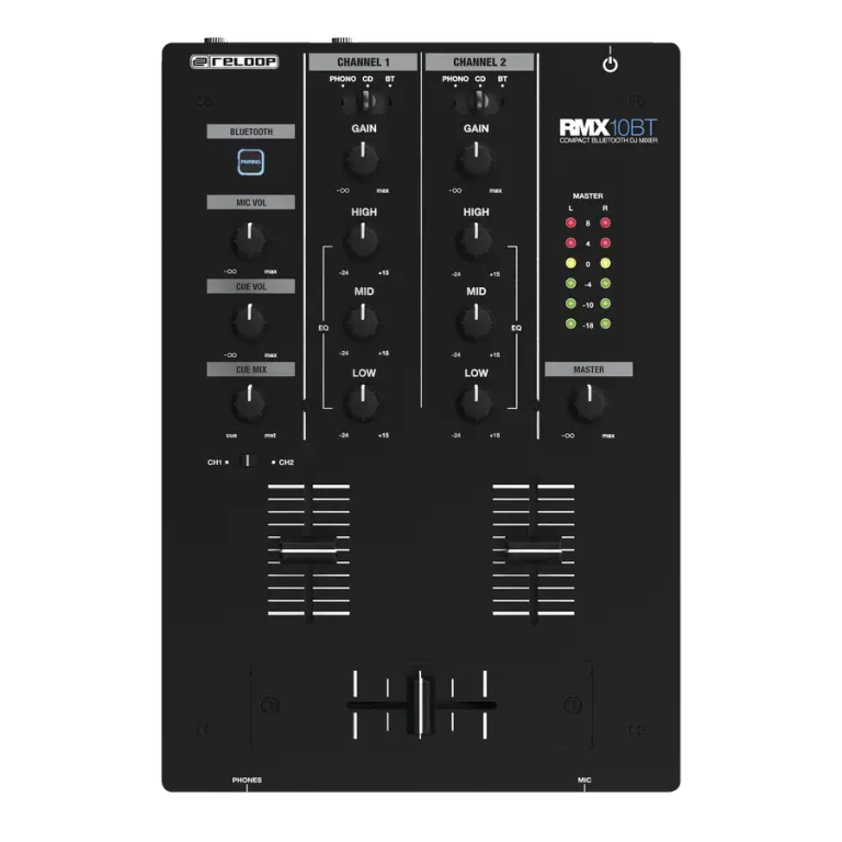 2-Channel Bluetooth DJ mixer