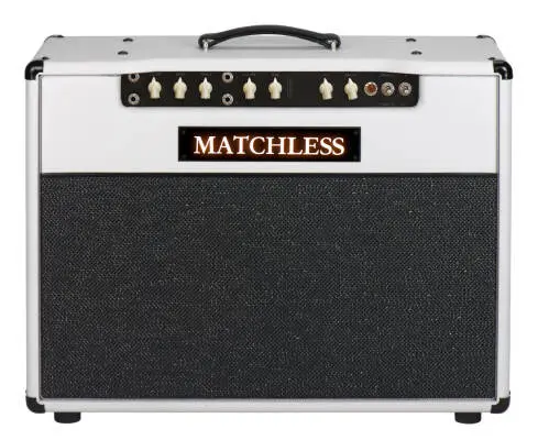 Matchless Amplifiers - DC-30 2x12 30W Combo Amplifier - White/Silver
