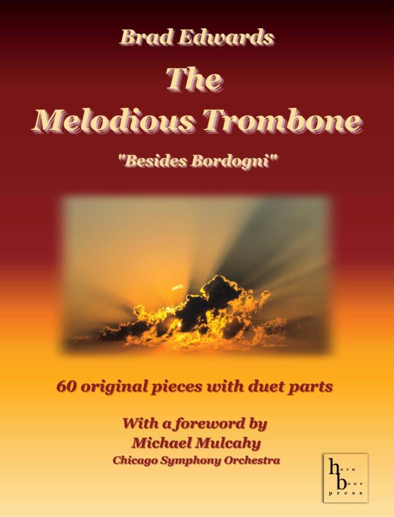 The Melodious Trombone - Edwards - Trombone - Book
