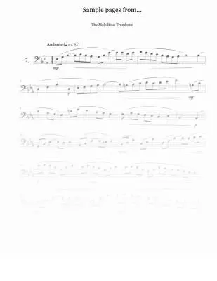 The Melodious Trombone - Edwards - Trombone - Book