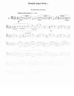 The Melodious Trombone - Edwards - Trombone - Book