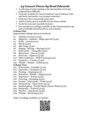 The Melodious Trombone - Edwards - Trombone - Book