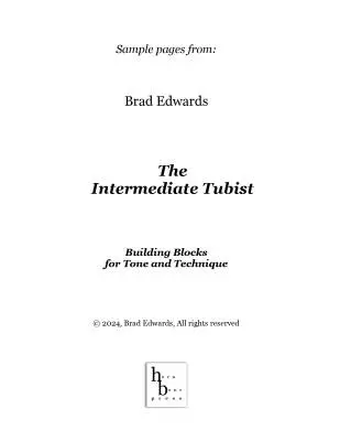 The Intermediate Tubist - Edwards - Tuba - Book