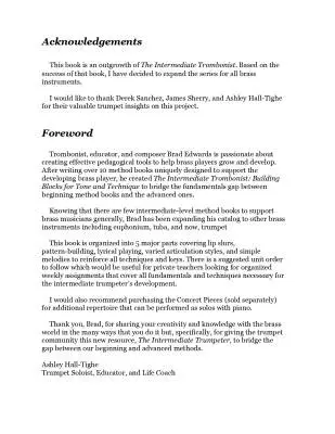 The Intermediate Trumpeter - Edwards - Trumpet - Book