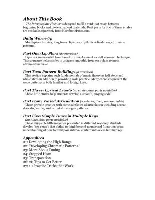 The Intermediate Hornist - Edwards - F Horn - Book